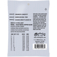 C.F. Martin & Co Jeu Retro Monel 12 cordes extra-light - Vue 2