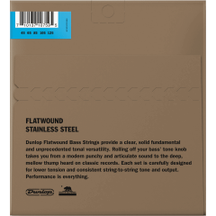 Dunlop Filés plats medium scale 5 cordes 45-105 - Vue 2