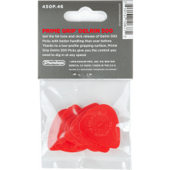 Dunlop Delrin 500 Prime Grip 0,46mm sachet de 12 - Vue 2