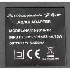 Wharfedale Pro Alim externe 2x(17VAC 0,2A) CONNECT502 - Vue 2