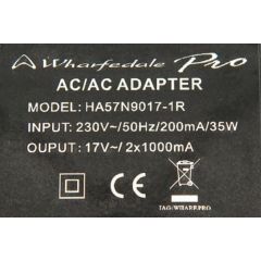 Wharfedale Pro Alim externe 2x(17VAC 1A) CONNECT1002/1202 - Vue 2