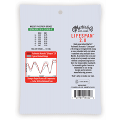 C.F. Martin & Co Authentic Treated, Extra Light, 92/8 - Vue 2