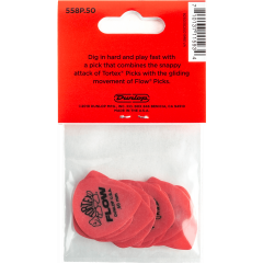 Dunlop Tortex Flow Standard 0,50mm sachet de 12 - Vue 2