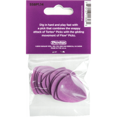 Dunlop Tortex Flow Standard 1,14mm sachet de 12 - Vue 2