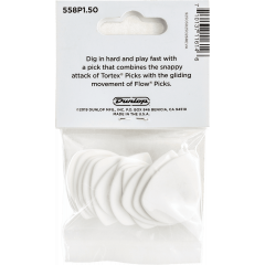 Dunlop Tortex Flow Standard 1,50mm sachet de 12 - Vue 2
