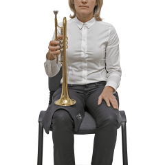 BG Écouvillon de concert - microfibre noire - Vue 2