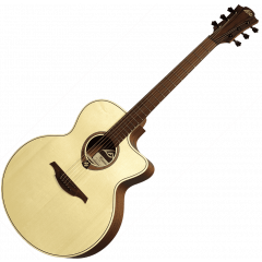 Lâg T177JCE Tramontane Jumbo Cutaway Électro-Acoustique - Vue 2