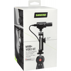 Shure MV88+ VIDEO KIT Pack Micro stéréo numérique + trepied MANFROTTO et accessoires smartphone - Vue 2