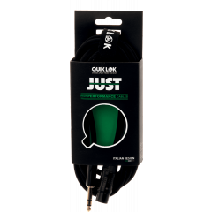 Quiklok Câble microphone XLR femelle - jack stéréo 3 m - Vue 2