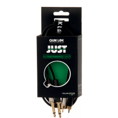 Quiklok Câble audio 2 x jack mono - 2 x RCA 3 m - Vue 2