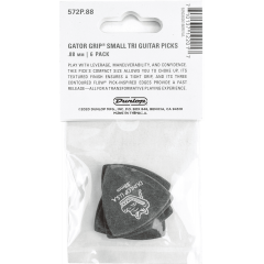 Dunlop Gator Grip small triangle 0,88mm, Player's Pack de 6 - Vue 2