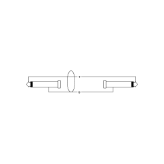 Cordial Câble audio double jacks mono 3 m - Vue 2