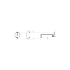 Cordial Câble audio double jack mono - RCA 1,5 m - Vue 2