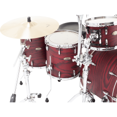 Pearl Session Studio Select rock 22" 5 fûts Scarlet Ash - Vue 2