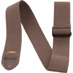 C.F. Martin Tissu avec attaches cuir, marron - Vue 2