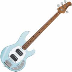 Sterling Stingray RAY34HH,  2 Humbuckers, Daphne Blue - Vue 2