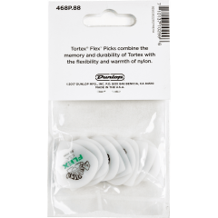 Dunlop Tortex Flex Jazz III 0,88mm sachet de 12 médiators - Vue 2