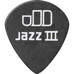 Dunlop Tortex Pitch Black Jazz III 1,00mm sachet de 72 médiators - Vue 2