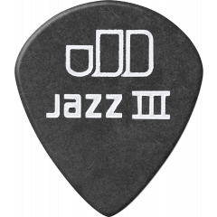Dunlop Tortex Pitch Black Jazz III 1,14mm sachet de 72 médiators - Vue 2