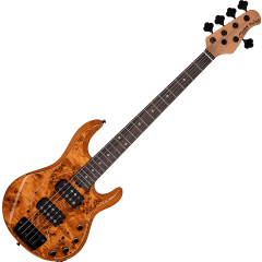 Sterling Stingray RAY35HHPB, 2 Humbuckers, 5 cordes, Amber - Vue 2