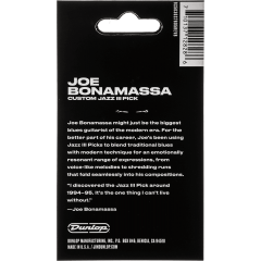 Dunlop Médiator Joe Bonamassa Custom Jazz III - Vue 2