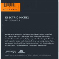 Dunlop Jeu électrique 09-52 7 cordes - Vue 2