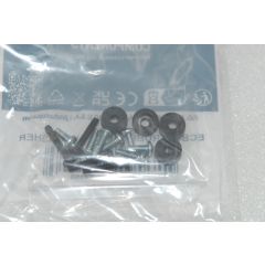 Dunlop Pieds Caoutchouc Rond avec Rondelle (x4) - Vue 2