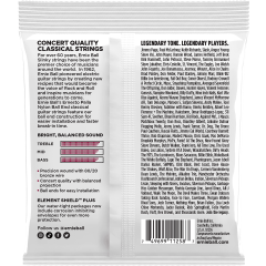 Ernie Ball Ernesto palla nylon noir-métal doré - pack de 3 - Vue 2