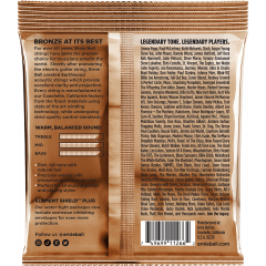 Ernie Ball Cordes Earthwood Phosphore Bronze light 11-52 - pack de 3 - Vue 2