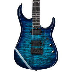Sterling JP150DQM-CPD, John Petrucci JP15 Signature, micros Di Marzio, Cerulean Paradise - Vue 2