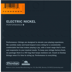 Dunlop Jeu électrique Hybrid Extra-Light 8 cordes 9-74 - Vue 2