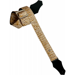 Get'M Get'M Sangle 2" Aussie Gator Western Cream - Vue 2