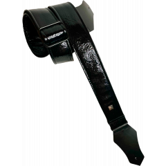 Get'M Get'M Sangle 2" Distressed Vernice Black - Vue 2