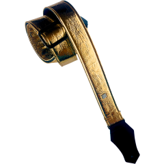 GET'M GET'M Sangle 2" Distressed Vernice Gold - Vue 2