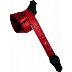 GET'M GET'M Sangle 2" Ostrich Burgundy - Vue 2