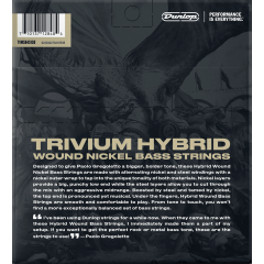 Dunlop Trivium Bass Hybrid Wound 45-130 - Vue 2
