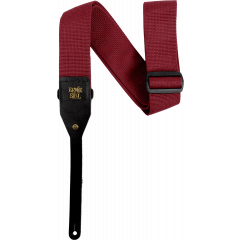Ernie Ball Sangle polypropylène pour guitare acoustique bordeaux - Vue 2