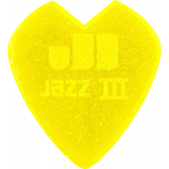 Dunlop Kirk Hammett Jazz III Yellow Glitter, sachet de 24 - Vue 2