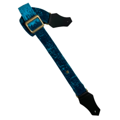 Get'M Get'M Sangle 2" Boujee Velvet - Aquamarine Teal - Vue 2