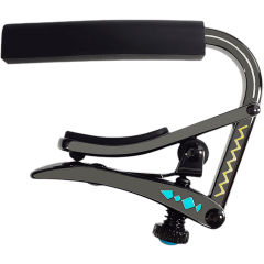 Shubb Capo Blue Diamond Édition Limitée pour guitare classique - Vue 2