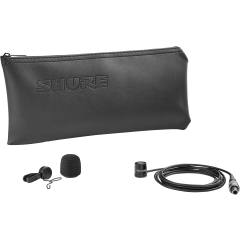 Shure Micro cravate compact noir omnidirectionnel - connecteur Lemo - Vue 2