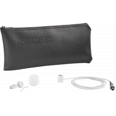 Shure Micro cravate compact blanc omnidirectionnel - connecteur Lemo - Vue 2