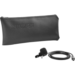 Shure Micro cravate compact noir cariodïde - connecteur Lemo - Vue 2