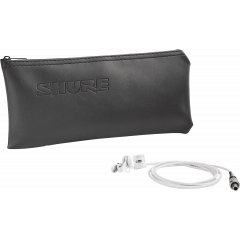 Shure Micro cravate compact blanc cardioïde - connecteur Lemo - Vue 2