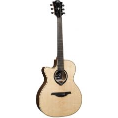 Lâg HyVibe 30 Auditorium Gaucher Pan Coupé Smart Guitar - Vue 2