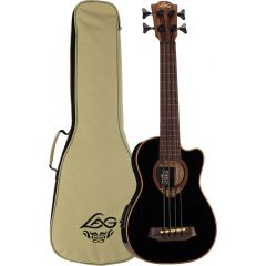 Lâg Tiki Uku 118 Mini Basse Fretless Electro-Acoustique - Vue 2
