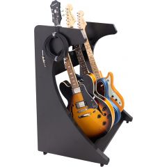 Gator Frameworks Stand rack Elite 3 guitares noir - Vue 2