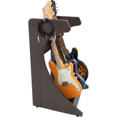 Gator Frameworks Stand rack Elite 3 guitares marron - Vue 2