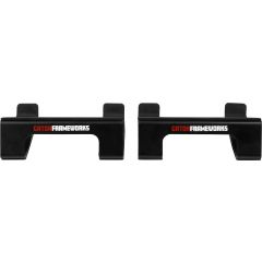 Gator Frameworks Paire de supports d'enceintes de bureau et monitoring - Vue 2