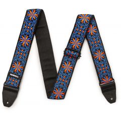 Dunlop Jimi Hendrix Blacklight Fillmore Blue Strap - Vue 2